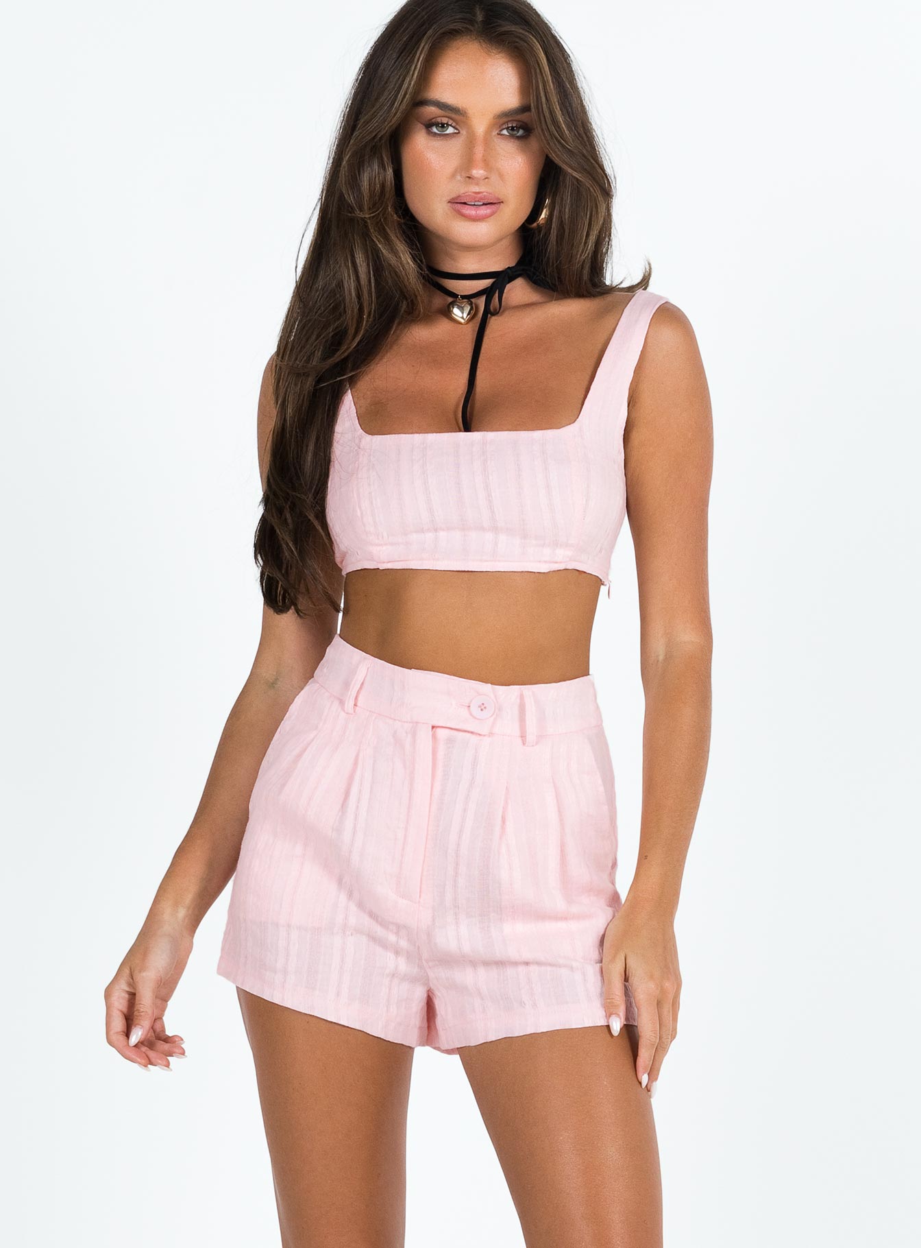 Huxley Short Set Pink