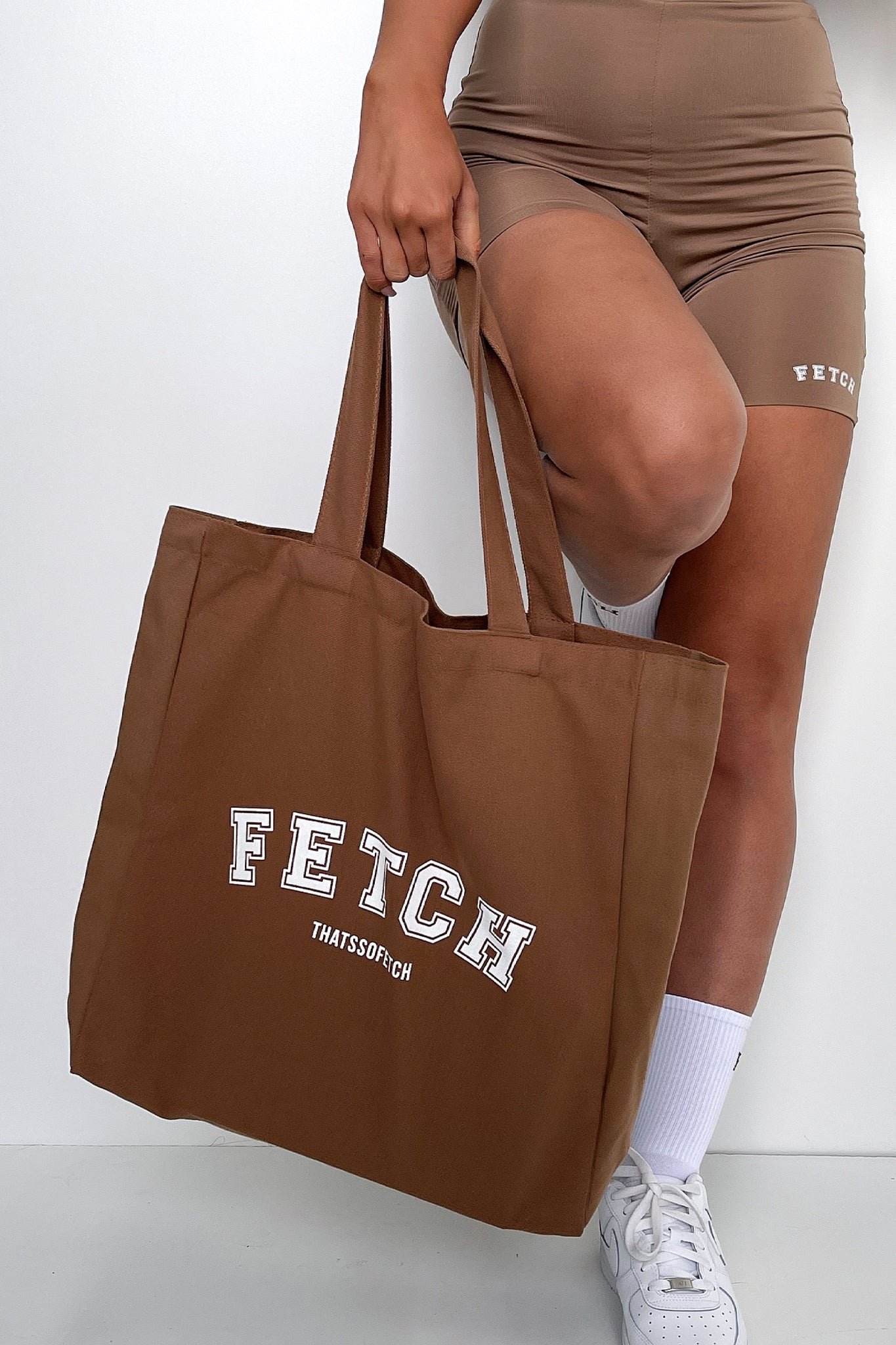 University Tote Bag - Brown